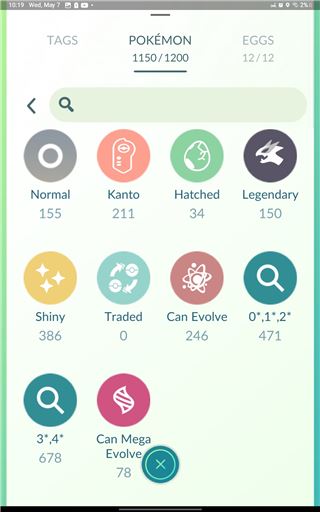 Accounts Pokemon GO
